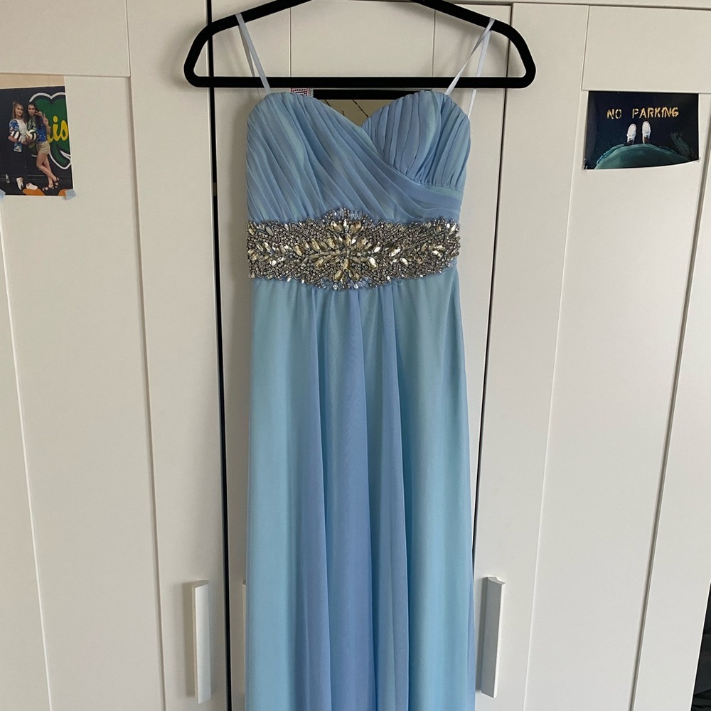 Strapless Prom Dress